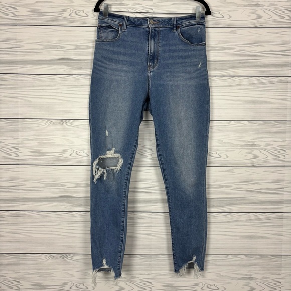 Abercrombie & Fitch Denim - Abercrombie & Fitch The Super Skinny Ankle High-Rise Jeans Curve Love Size 30/10